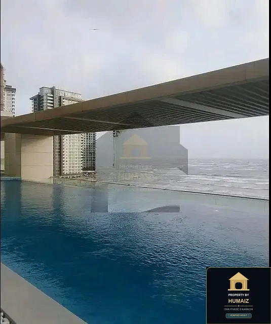3-Bedroom Luxury Apartment (Private Pool, 5 Bath, Suite 72) at The Views For Sale in DHA Phase 8 Karachi — Property by Humaiz Architectural Asset