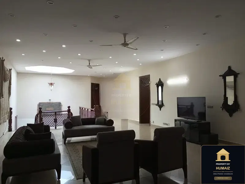 1,000 Sq. Yd. 6-Bedroom Luxury Villa on Zulfiqar Commercial For Rent in DHA Phase 8 Karachi — Photograph 7