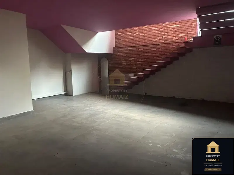 89 Sq. Yd. Commercial Retail Shop (Basement, Unit 2) on Zulfiqar Commercial For Rent in DHA Phase 8 Karachi — Photograph 2