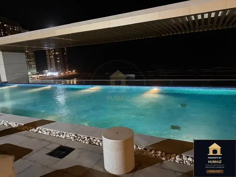 2-Bedroom Luxury Apartment (Sea Facing, 3 Bath, Suite 7) at Emaar Oceanfront For Rent in DHA Phase 8 Karachi — Photograph 7