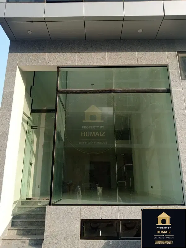 89 Sq. Yd. Commercial Retail Shop (Basement, 1 Bath, Unit 1) on Al-Murtaza Commercial For Sale in DHA Phase 8 Karachi — Photograph 2