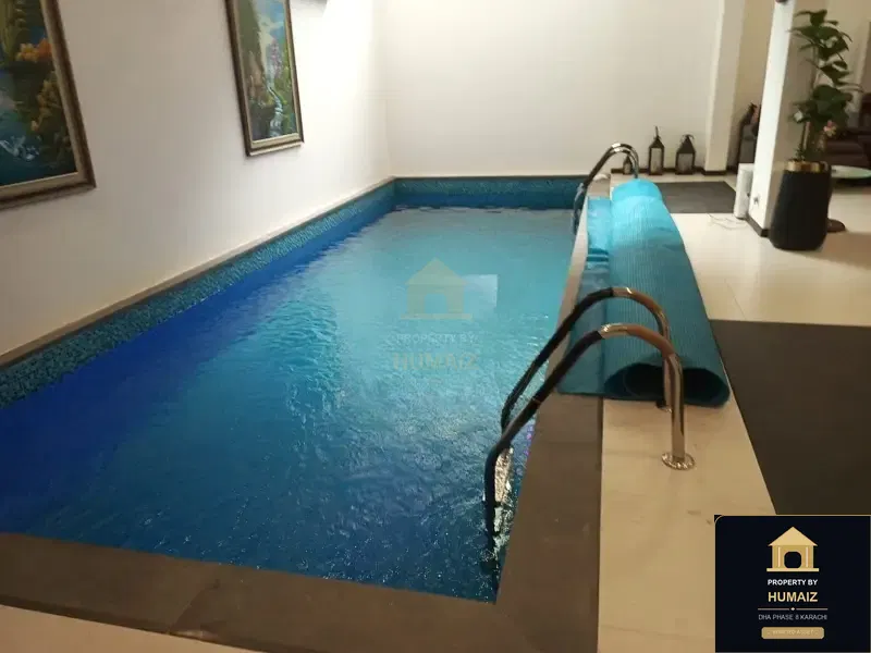 500 Sq. Yd. 5-Bedroom Luxury Villa (Basement, 6 Bath, Residence 5) on Zulfiqar Commercial For Sale in DHA Phase 8 Karachi — Photograph 14