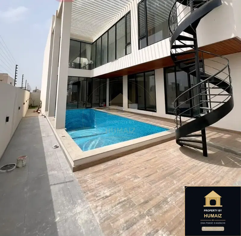 500 Sq. Yd. 4-Bedroom Luxury Villa (Private Pool, 5 Bath, Residence 8) in DHA Phase 8 For Sale in DHA Phase 8 Karachi — Photograph 11