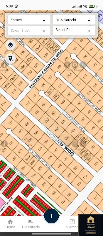 2,000 Sq. Yd. Residential Plot (Parcel 3) in Khayaban-e-Faisal For Sale in DHA Phase 8 Karachi — Property by Humaiz Architectural Asset