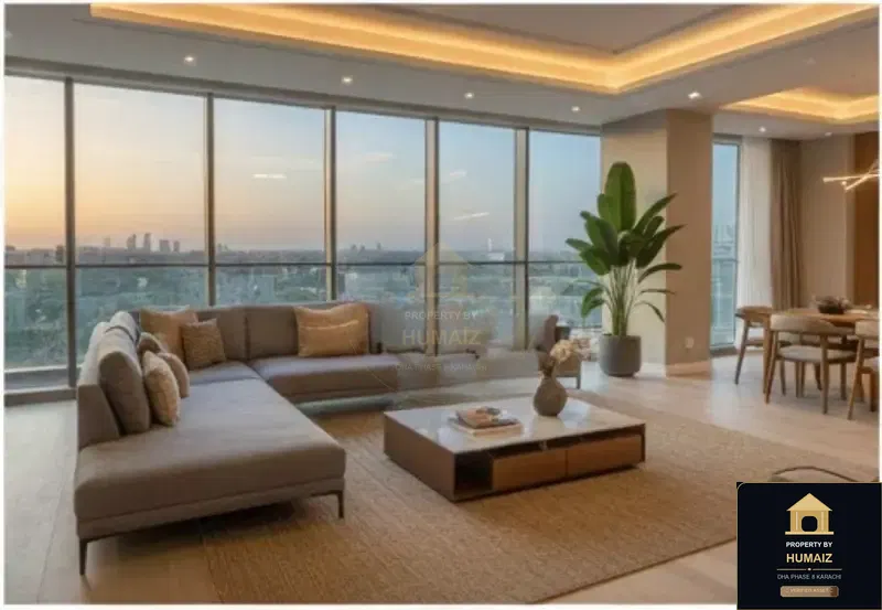 1-Bedroom Luxury Apartment (2 Bath, Suite 1) at Tower A For Sale in DHA Phase 8 Karachi — Photograph 7