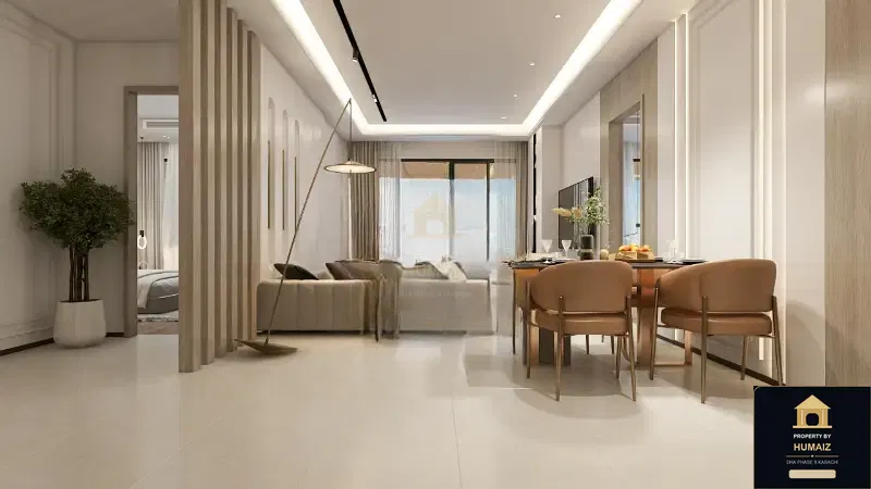 1-Bed Luxury Penthouse (Sea Facing, 2 Bath, Suite 3) at HMR Waterfront For Sale in DHA Phase 8 Karachi — Photograph 4