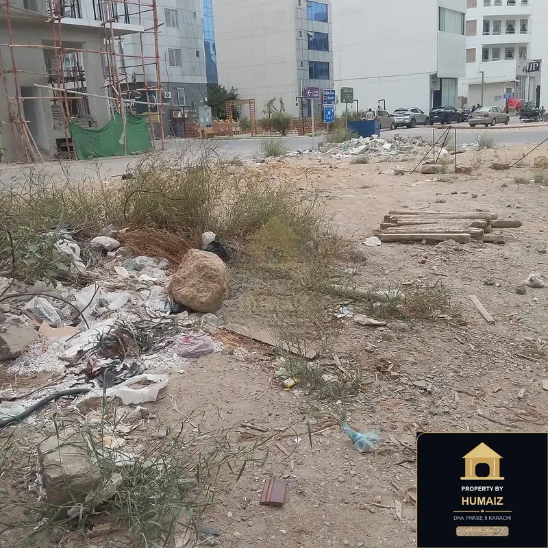 100 Sq. Yd. Commercial Plot (Parcel 7) on Zulfiqar Commercial For Sale in DHA Phase 8 Karachi — Photograph 10