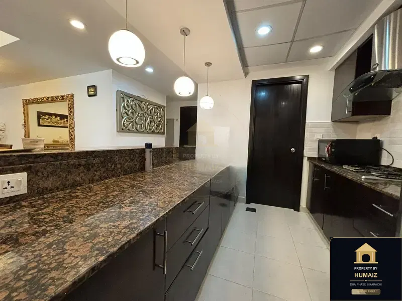 2-Bedroom Luxury Apartment (Sea Facing, 2 Bath, Suite 15) at Coral Towers For Rent in DHA Phase 8 Karachi — Photograph 14