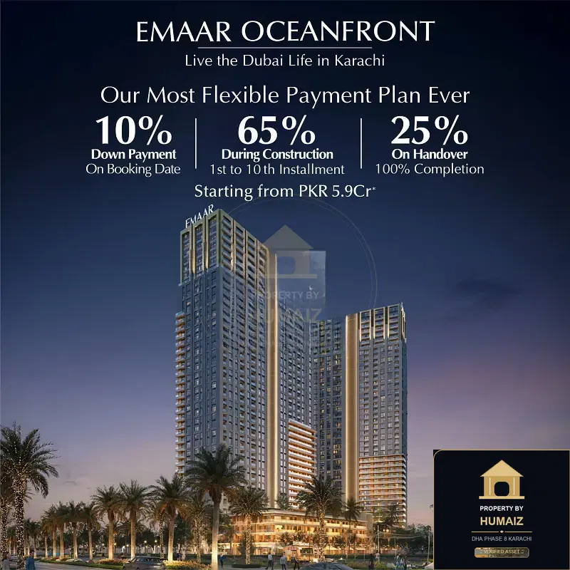 2-Bedroom Luxury Apartment (Sea Facing, 4 Bath, Suite 1) at Park Edge For Sale in DHA Phase 8 Karachi — Photograph 21