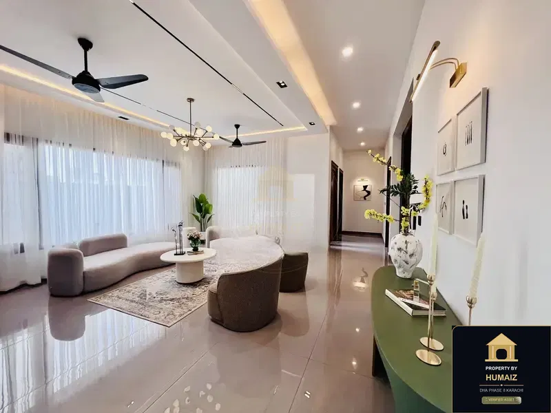 500 Sq. Yd. 5-Bedroom Luxury Villa (West Open, 6 Bath, Residence 13) in DHA Phase 8 For Sale in DHA Phase 8 Karachi — Photograph 10