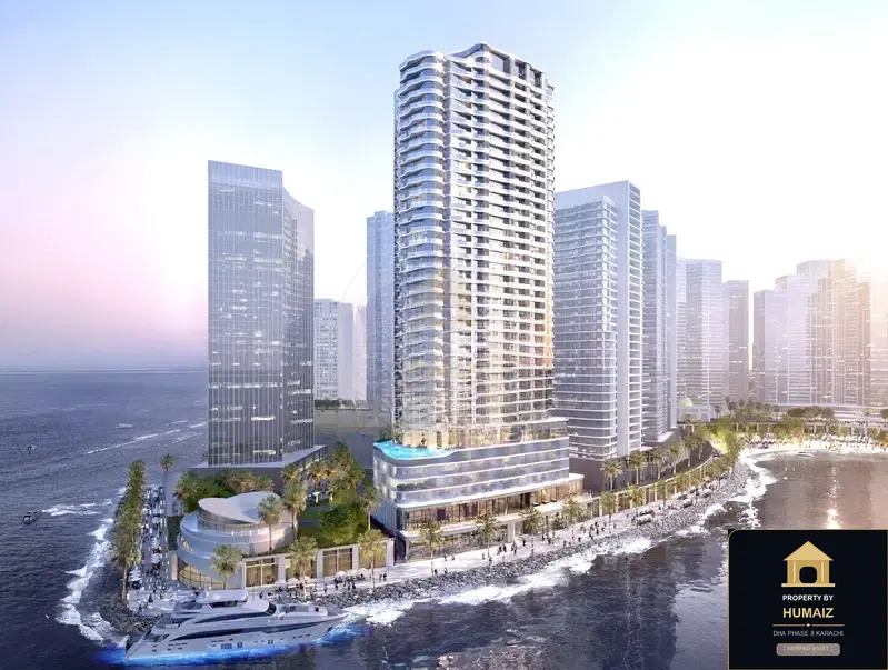 2-Bedroom Luxury Apartment (Sea Facing, 4 Bath, Suite 2) at HMR Waterfront For Sale in DHA Phase 8 Karachi — Photograph 11