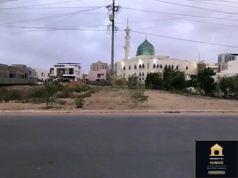 500 Sq. Yd. Residential Plot (Parcel 29) in Zone E For Sale in DHA Phase 8 Karachi — Property by Humaiz Architectural Asset