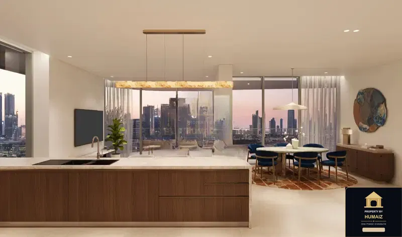 4-Bedroom Luxury Apartment (Private Pool, 4 Bath, Suite 4) at Reef Towers For Sale in DHA Phase 8 Karachi — Photograph 4