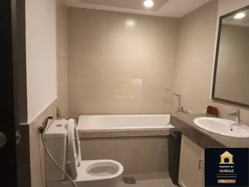 2-Bedroom Luxury Apartment (2 Bath, Suite 7) at Coral Towers For Rent in DHA Phase 8 Karachi — Photograph 5