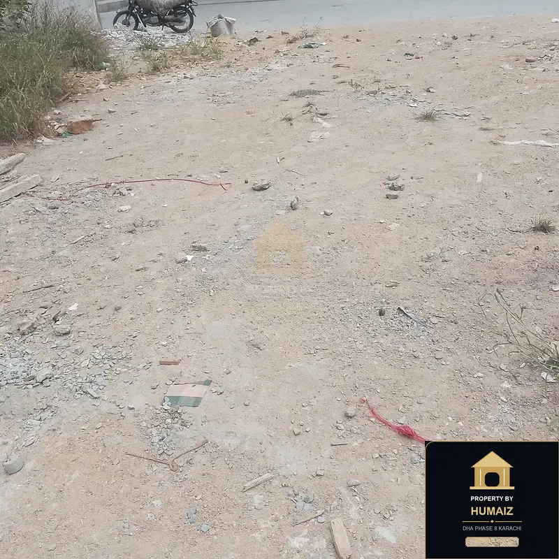 100 Sq. Yd. Commercial Plot (Parcel 7) on Zulfiqar Commercial For Sale in DHA Phase 8 Karachi — Photograph 5