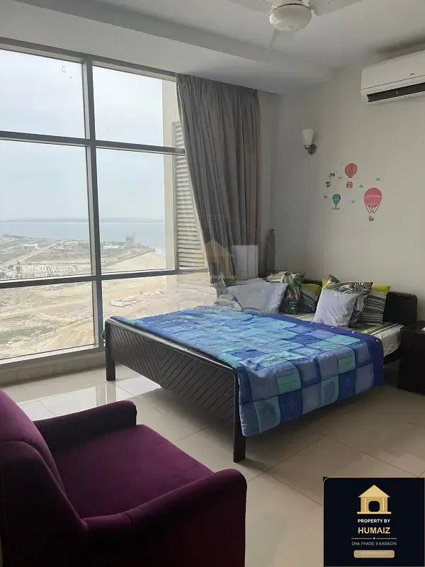 3-Bedroom Luxury Apartment (Sea Facing, 5 Bath, Suite 15) at Reef Towers For Rent in DHA Phase 8 Karachi — Photograph 4