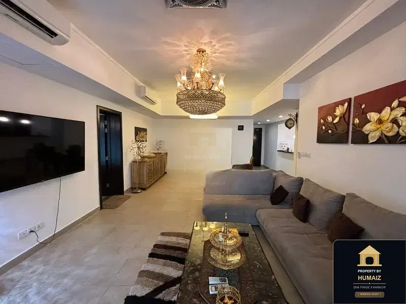 2-Bedroom Luxury Apartment (Sea Facing, 2 Bath, Suite 15) at Coral Towers For Rent in DHA Phase 8 Karachi — Photograph 12