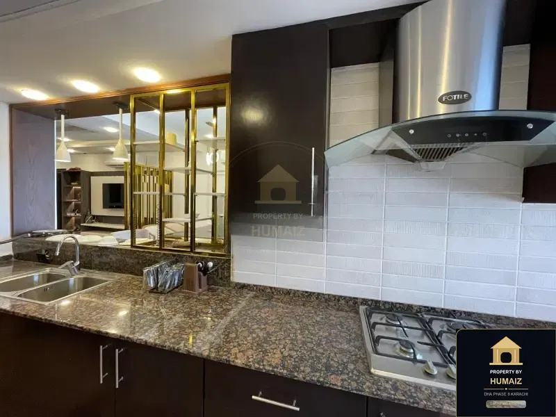 2-Bedroom Luxury Apartment (Sea Facing, 4 Bath, Suite 11) at Coral Towers For Rent in DHA Phase 8 Karachi — Photograph 15