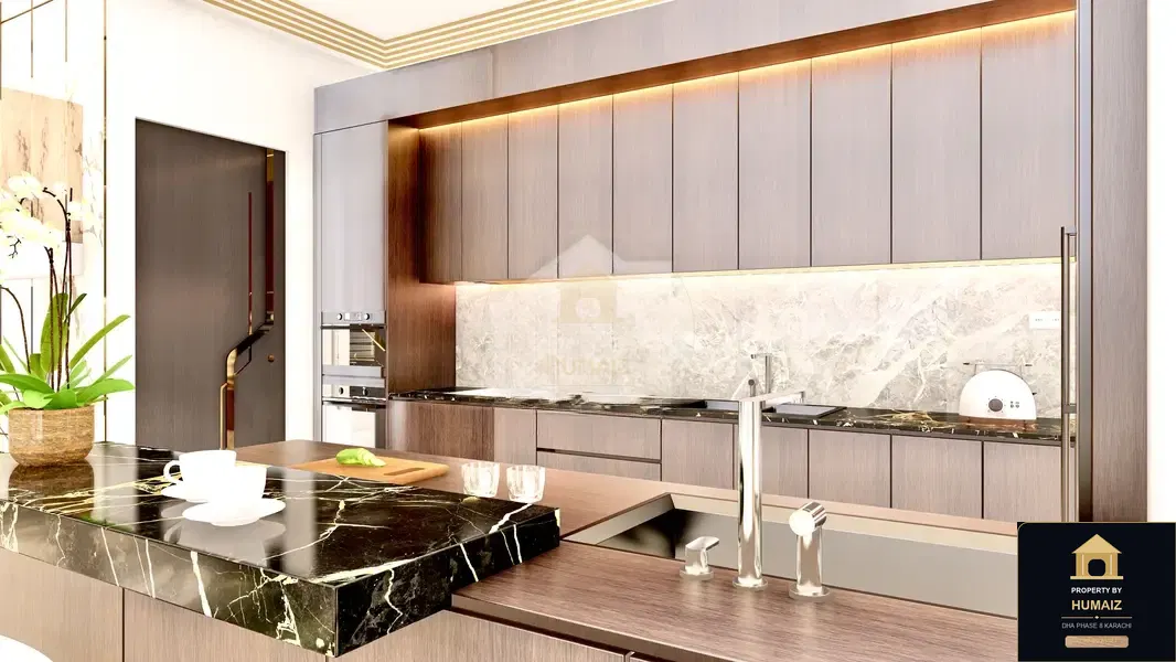 1-Bedroom Luxury Apartment (Sea Facing, 2 Bath, Suite 3) at HMR Waterfront For Sale in DHA Phase 8 Karachi — Photograph 5
