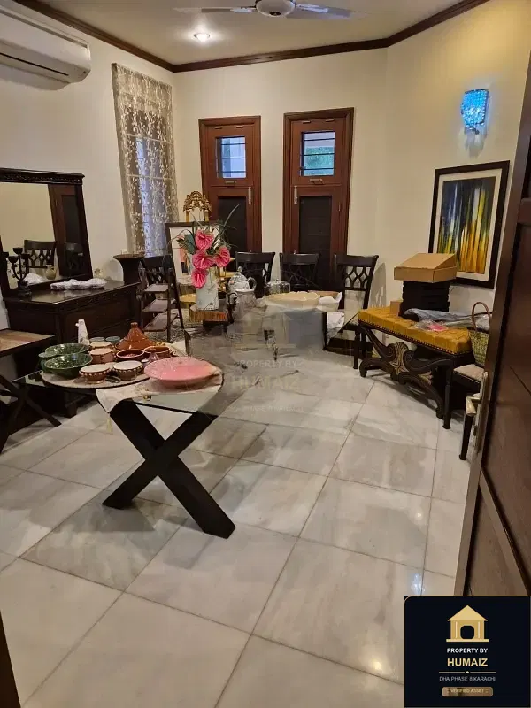 500 Sq. Yd. 5-Bedroom Luxury Villa (West Open, 5 Bath, Residence 51) in DHA Phase 8 For Sale in DHA Phase 8 Karachi — Photograph 3