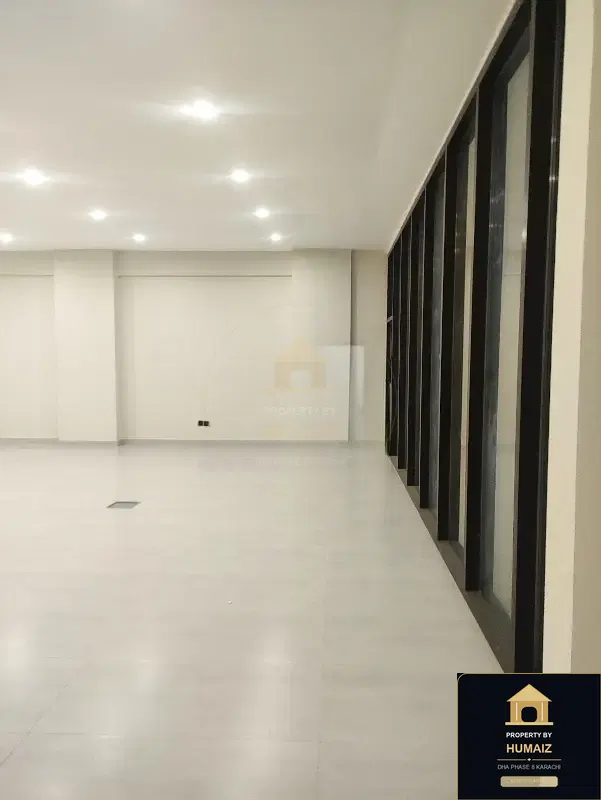 183 Sq. Yd. Commercial Retail Shop (Basement, Unit 9) on Al-Murtaza Commercial For Rent in DHA Phase 8 Karachi — Photograph 3