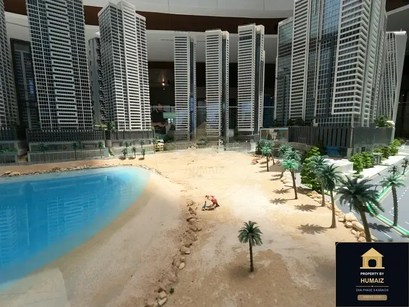 2-Bedroom Luxury Apartment (Corner, 2 Bath, Suite 7) at HMR Waterfront For Sale in DHA Phase 8 Karachi — Photograph 8