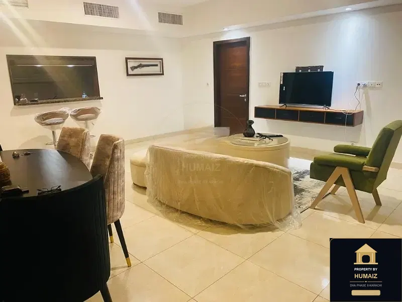 2-Bedroom Luxury Apartment (Sea Facing, 3 Bath, Suite 11) at Pearl Towers For Rent in DHA Phase 8 Karachi — Photograph 6