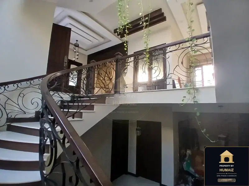 500 Sq. Yd. 5-Bedroom Luxury Villa (Basement, 6 Bath, Residence 9) in DHA Phase 8 For Rent in DHA Phase 8 Karachi — Property by Humaiz Architectural Asset