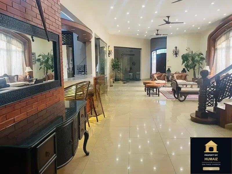 1,000 Sq. Yd. 6-Bedroom Luxury Villa (6 Bath, Residence 14) in DHA Phase 8 For Rent in DHA Phase 8 Karachi — Photograph 3