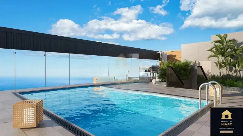 2-Bedroom Luxury Apartment (2 Bath, Suite 82) at HMR Waterfront For Sale in DHA Phase 8 Karachi — Photograph 12