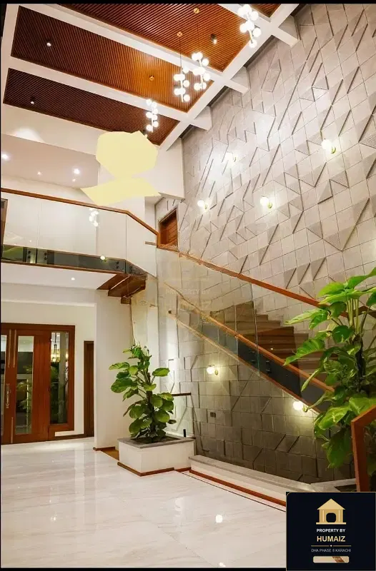 500 Sq. Yd. 6-Bedroom Luxury Villa (Boulevard Facing, 6 Bath, Residence 2) at Creek Vistas For Sale in DHA Phase 8 Karachi — Photograph 3