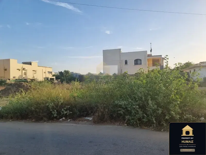 500 Sq. Yd. Residential Plot (West Open, Parcel 3) in Khayaban-e-Iqbal For Sale in DHA Phase 8 Karachi — Photograph 2