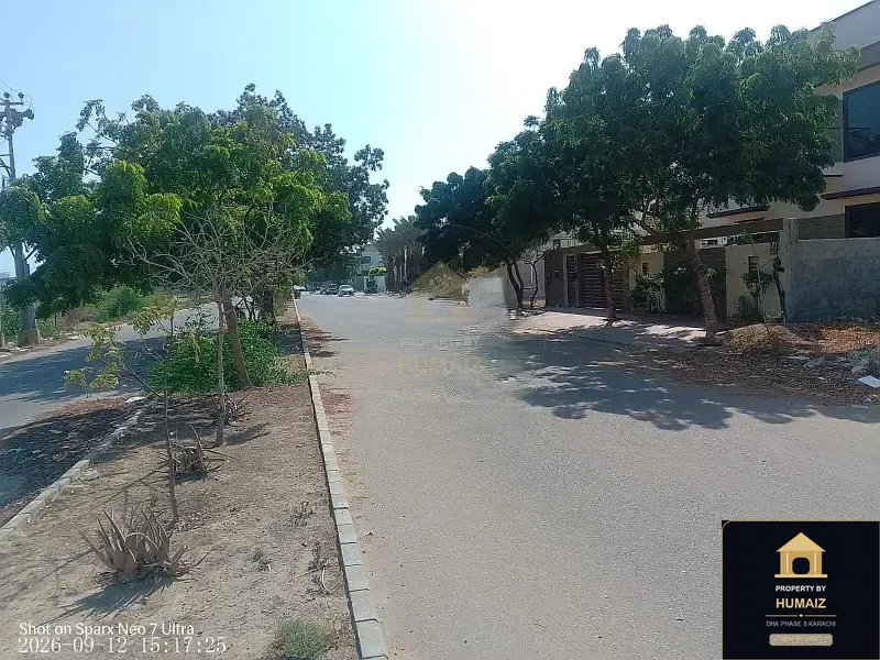 1,000 Sq. Yd. Residential Plot (Parcel 56) in DHA Phase 8 For Sale in DHA Phase 8 Karachi — Property by Humaiz Architectural Asset