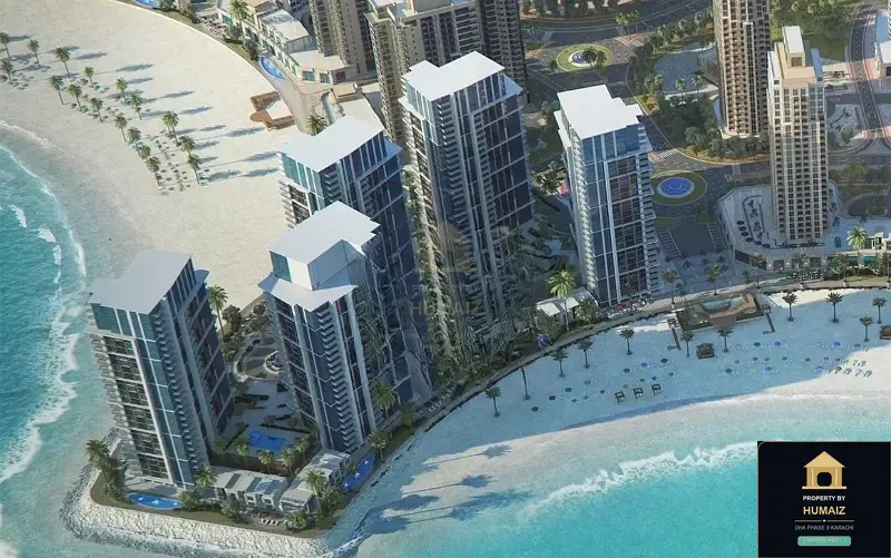2-Bedroom Luxury Apartment (Sea Facing, 2 Bath, Suite 20) at Pearl Towers For Sale in DHA Phase 8 Karachi — Photograph 16