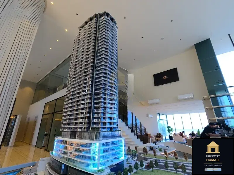 1-Bed Luxury Penthouse (Sea Facing, 1 Bath, Suite 1) at HMR Waterfront For Sale in DHA Phase 8 Karachi — Photograph 4