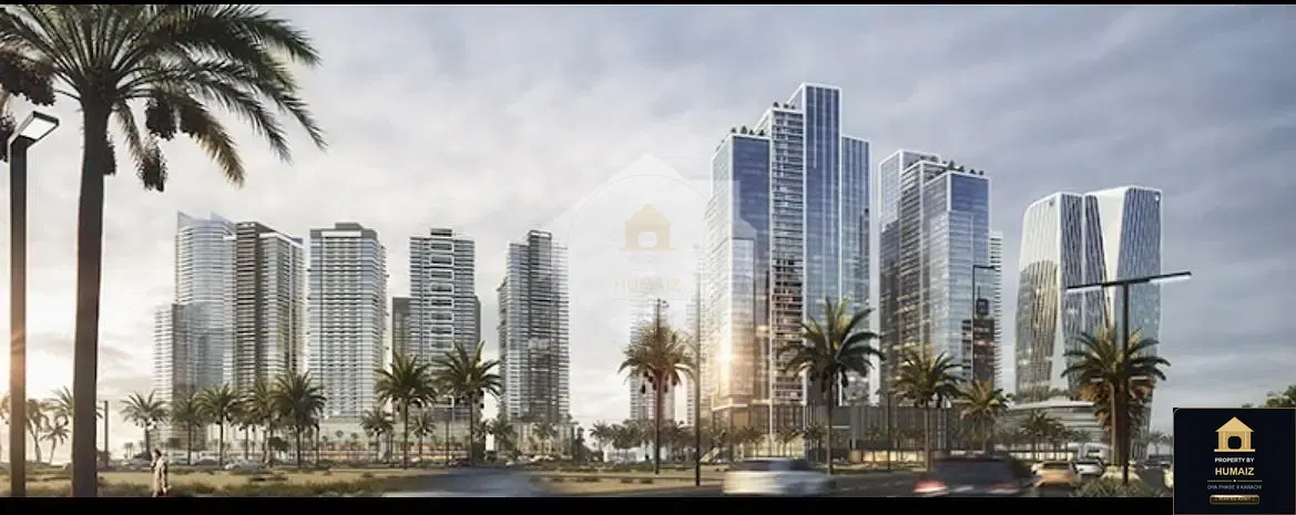 1-Bed Duplex Residence (Sea Facing, 2 Bath, Suite 2) at HMR Waterfront For Sale in DHA Phase 8 Karachi — Photograph 6