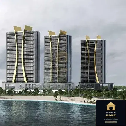 2-Bed Luxury Penthouse (Penthouse, 2 Bath, Suite 9) at HMR Waterfront For Sale in DHA Phase 8 Karachi — Property by Humaiz Architectural Asset