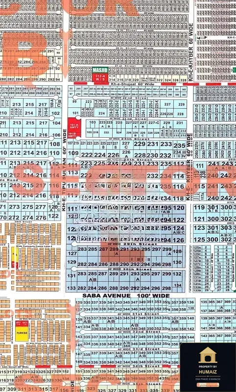 1,000 Sq. Yd. Residential Plot (Parcel 9) in Khayaban-e-Tipu Sultan For Sale in DHA Phase 8 Karachi — Photograph 7