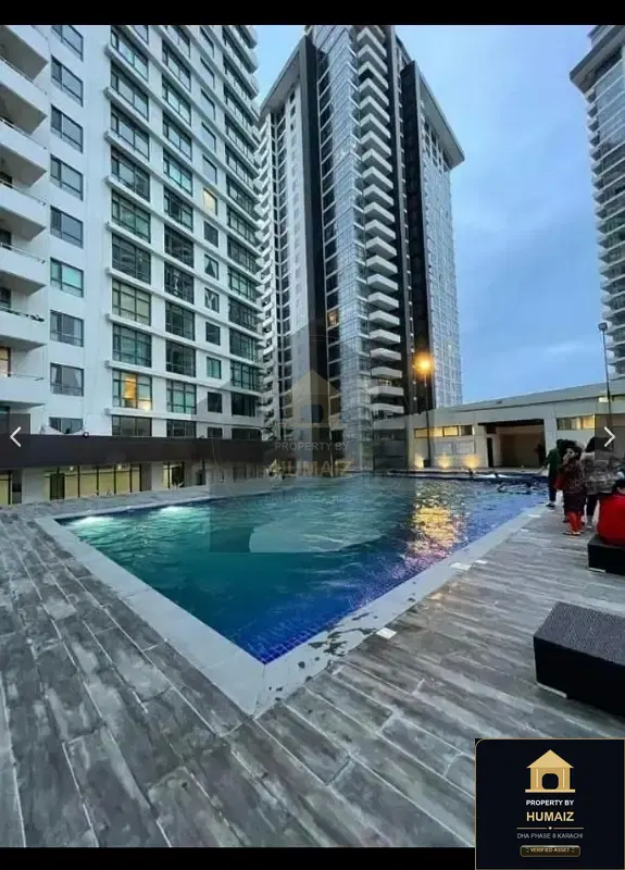 2-Bedroom Luxury Apartment (Private Pool, 3 Bath, Suite 2) at Panorama For Sale in DHA Phase 8 Karachi — Property by Humaiz Architectural Asset