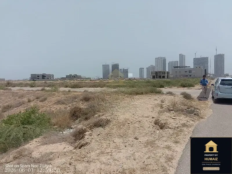 2,000 Sq. Yd. Residential Plot (Corner, Parcel 1) in Zone C For Sale in DHA Phase 8 Karachi — Photograph 3