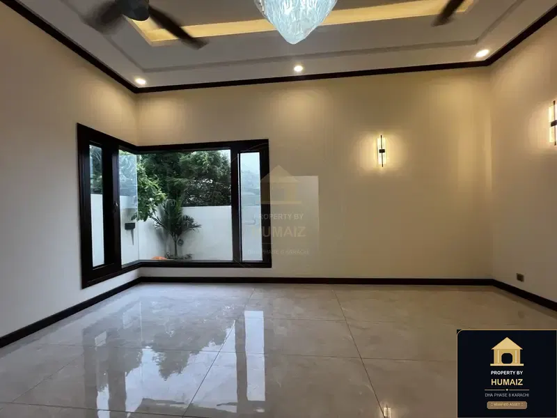 500 Sq. Yd. 6-Bedroom Luxury Villa (West Open, 6 Bath, Residence 7) in DHA Phase 8 For Sale in DHA Phase 8 Karachi — Property by Humaiz Architectural Asset