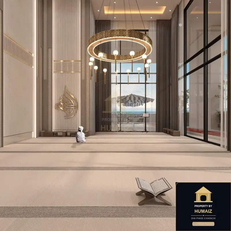 2-Bedroom Luxury Apartment (Sea Facing, 2 Bath, Suite 48) at HMR Waterfront For Sale in DHA Phase 8 Karachi — Photograph 8