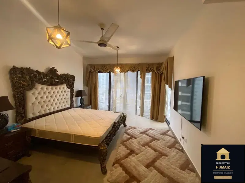 2-Bedroom Luxury Apartment (Sea Facing, 3 Bath, Suite 6) at Coral Towers For Rent in DHA Phase 8 Karachi — Photograph 2