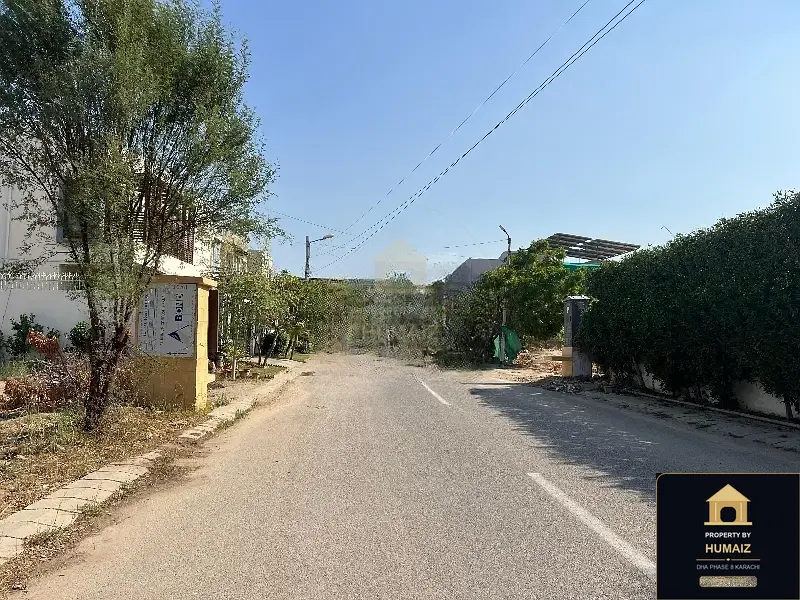 500 Sq. Yd. Residential Plot (West Open, Parcel 2) on Zulfiqar Commercial For Sale in DHA Phase 8 Karachi — Photograph 4