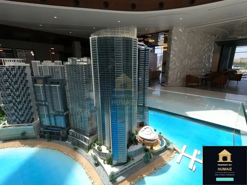 2-Bedroom Luxury Apartment (Corner, 2 Bath, Suite 6) at HMR Waterfront For Sale in DHA Phase 8 Karachi — Photograph 9