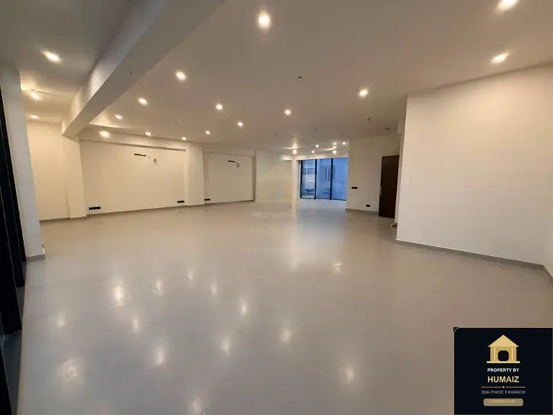222 Sq. Yd. Corporate Office Space (Brand New, 2 Bath, Unit 2) in DHA Phase 8 For Rent in DHA Phase 8 Karachi — Property by Humaiz Architectural Asset
