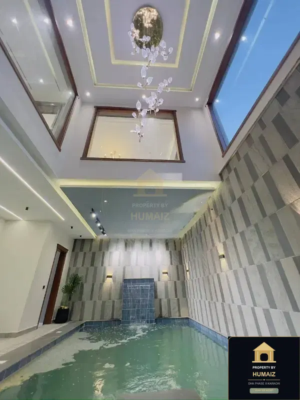 500 Sq. Yd. 6-Bedroom Luxury Villa (Private Pool, 6 Bath, Residence 2) in Zone A For Rent in DHA Phase 8 Karachi — Photograph 4
