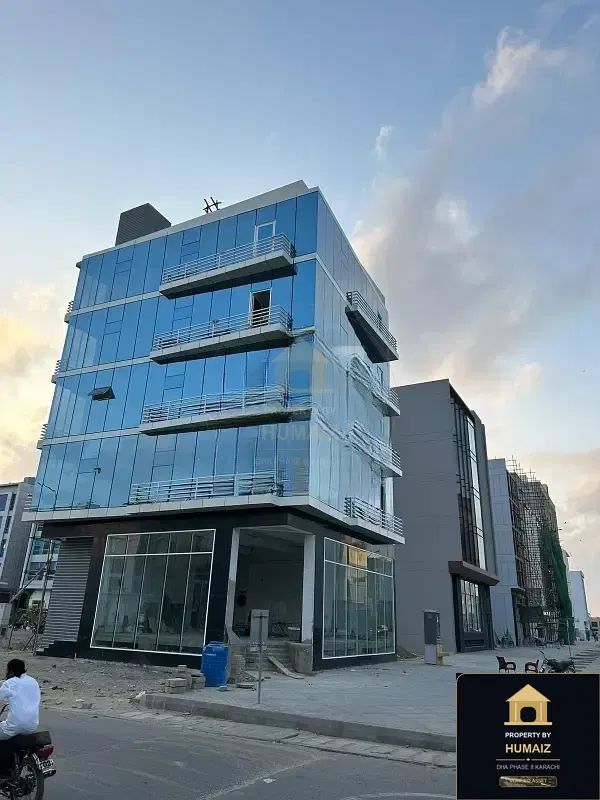 244 Sq. Yd. Corporate Office Space in Khayaban-e-Bahria For Rent in DHA Phase 8 Karachi — Property by Humaiz Architectural Asset
