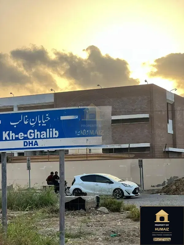 1,000 Sq. Yd. Residential Plot (Parcel 2) in Khayaban-e-Ghalib For Sale in DHA Phase 8 Karachi — Property by Humaiz Architectural Asset