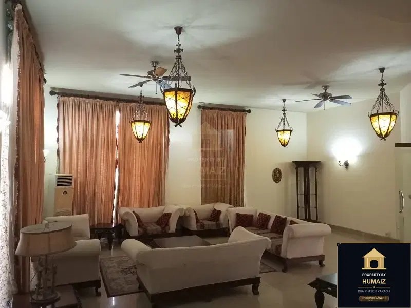 1,000 Sq. Yd. 6-Bedroom Luxury Villa (6 Bath, Residence 21) in DHA Phase 8 For Rent in DHA Phase 8 Karachi — Photograph 5